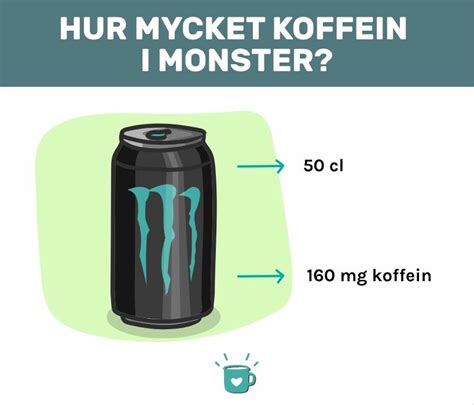 Hur mycket koffein i monster